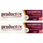 Prodoctor Erken Hamilelik Testi - Tek Kullanımlık, Hızlı Sonuç Veren Alüminyum Folyolu Çubuk (2 Adet)