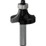 Professional 1 x Ahşap Için Standart Yuvarlak Freze Ucu (Ahşap Için, Yarıçap 12 Mm, Çalışma
