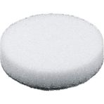 Professional Accessories 6 Adet Parlatma Süngeri (Ahşap, Yüzeyler ve Metal Için, Çap 40 Mm, Eksantrik Zımpara Aksesuarı) - standart