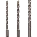 Professional Accessories Sds/quiçk, Uneo Için Beton Matkap Ucu, Seti 5/6/8 mm - Beyaz