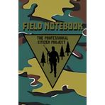 Professional Citizen Project Field Notebook Lined 5.5x8.5 with Date and Numbered Pages Belgian Jigsaw