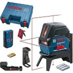 Professional Gcl 2-50 Çapraz Çizgi Lazeri, 50 Metre, Lr6 Lazer Alıcı, Mavi