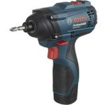 Professional GDR 120-LI Akülü Darbeli Somun Sıkma (12 Volt, 2 x 2,0 Ah Akü, Şarj Cihazı, Plastik Çanta, 100 Nm maks. tork, 1/4" altıgen uç girişi)