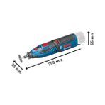 Professional Gro 12V-35 Akülü El Motoru (12 Volt, Solo, 5.000 Dev/dak, Karton Kutuda) - Option-1