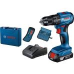 Professional Gsb 185-Li 2.0 Ah Tek Akülü Kömürsüz Motor Darbeli Matkap + 23 Parça Aksesuar Set - 06019K3102