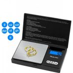 Professional Hassas Terazi 500 Gram Kapasiteli 0.1 Hassasiyetli Dijital Kapaklı Tartı (4887)