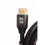 Profesyonel 8K Hdmı Kablo – 2.1 Versiyon, 48Gbps Hız, Hdr10+ Ve Dolby Atmos Destekli Ultra Net Görüntü 1-5 Metre (Yk-3569)