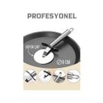 Profesyonel 9 cm Çelik Pizza Kesici Ignacio Design