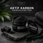 Profesyonel Aktif Karbon Diş Beyazlatıcı Toz 50 Gr Doğal Diş Temizleme