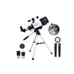 Profesyonel Astronomik Teleskop 150 Kat Yakınlaştırma Uzay-ay-doğa Gözlem Teleskobu Tripod Dahil