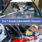 Profesyonel Ayarlanabilir Uzunluk Mikrofiber Araç Yıkama Fırçası Püsküllü Temizlik Fırçası