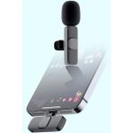 Profesyonel Canlı Yayın Mikrofonu Type-C Mikrofon Yaka Telefon Mikrofonu Yayın Çekim Mikrofonu