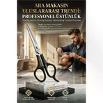 Profesyonel Çelik Berber Kuaför Ara Makası | Berber Kuaför Saç İnceltme Makası 716939