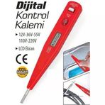 Profesyonel Dijital Kalemi Tornavida Voltaj Ölçer