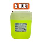 Profesyonel Fırçasız Oto Yıkama Şampuanı 20 Kg X 5 Ekonomik Set