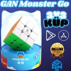 Profesyonel GAN Monster Go Standard 3x3 Küp - Zeka Küpü - Akıl Küpü - Monster Küp - 3x3 Cube