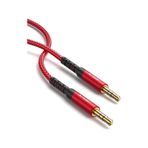 Profesyonel Hifi Stereo Ses Kablo 3,5 Mm To 3.5Mm Trs Uzatma Aux Kablosu 1 Adet Cm0004 Uzun 3 Metre Kırmızı