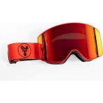 Profesyonel Kayak/snowboard Gözlüğü Mıknatıslı Model - Standart - Kırmızı