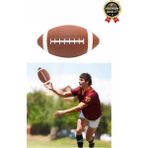 Profesyonel Maç Antreman Spor Genç Eğlence Oyun Rugby Kauçuk Amerikan Futbol Topu - 1 Adet - Çok Renkli - diğer