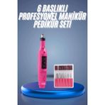 Profesyonel Manikür Pedikür Seti Törpü Makinesi Protez Tırnak Çıkarma