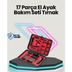 Profesyonel Paslanmaz Çelik Manikür & Pedikür Seti FRTKGT25DYMXUCZ17PARÇAMANİKÜRSETİ-3