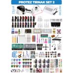 Profesyonel Protez Tırnak Seti - High Quality - Başlangıç Orta Ileri Seviye Ocean & Misyul Set-1