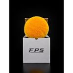 Profesyonel Seri 5'li - %100 Doğal Kuzu Postu Polisaj Keçesi Pasta Cila Ekipmanı (High Gloss&heavy Cut) - 130MM - SARI