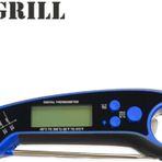 Profesyonel Su Geçirmez Hızlı Sıcaklık Ölçer Gıda Termometresi Mavi