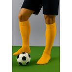 Profesyonel Yetişkin Futbol Maç Çorabı 40-45 Futbol Tozluk Halısaha Çorabı Hakem Kaleci Çorabı Konç - Sarı - 40 - 45