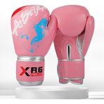 Profesyonel Yetişkin Tekvando Dövüş Yarışması Eğitim Boks Eldivenleri (Yurt Dışından) - Beyaz - Pembe - 12 oz