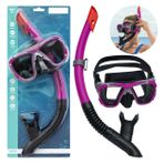 Profesyonel Yüzücü Gözlüğü 24021 Bestway Maske Şnorkel Set ( 14 Yaş Üstü)