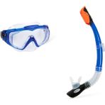 Profesyonel Yüzücü Gözlüğü ve Şnorkel Seti - Intex - Silikon - (55962) - . - Regular - Çok Renkli
