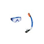 Profesyonel Yüzücü Gözlüğü Ve Şnorkel Seti - Intex - Silikon - (55962)