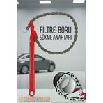 Profesyonel Zincirli Filtre Ve Boru Sökme Anahtarı - Ayarlanabilir Tesisatçı Aleti 21850