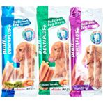Proff Dog Dentaplus Hindili,Tavuklu ve Biftekli Köpek Ödülü 4 Çubuk 80 gr 3'lü Paket