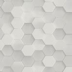 Profhome 387231-GU Duvar Kağıdı Banyo ve Mutfak için Mat Gri Beyaz 5,33 m2