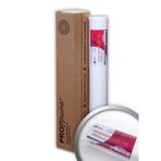 Profhome tadilat keçesi, 130 g, boyacı keçesi, boyamak için düz elyaf duvar kağıdı, 18,75 m2 x 25 metre rulo
