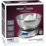 Proficook PC-KW 1040 Gümüş Mutfak Tartısı