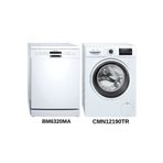 Profilo CMN12190TR Çamaşır Makinesi + BM6320MA Bulaşık Makinesi