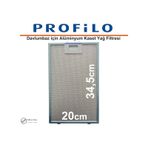 Profilo DVE6G520 Davlumbaz Filtresi 20x34.5 cm Aspiratör Filtre