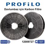 Profilo DVE6G560 12009727 Davlumbaz İçin Karbon Filtre