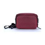 Profilo Medium Kompakt Kamera Çantası Vlog Kamera Uygun 17 x 10 x 7,5 cm Kırmızı
