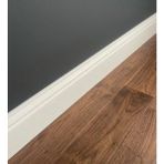 Profilse Mdf Beyaz Süpürgelik 280 cm 1 Adet - 2800 cm (10 adet)