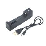 Profisher 18650 26650 16340 14500 10400 USB Akıllı Pil 3.7V Şarj Aleti