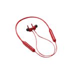 Profisher Bluetooth 5.0 Manyetik Spor Kulaklık Stereo Subwoofer Boyun Askılı Metal Kırmızı