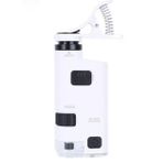 Profisher Cam Lensli Telefon Klipsli Led Işıklı Mikroskop Büyüteç 300X 350X