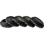 Profisher Djı Mavic Pro Lens Filtre Set Ultra Yüksek Çözünürlüklü Uv + Cpl + Nd4 + Nd8 + ND16