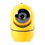 Profisher Ip Kamera Wifi Gece Görüş Iki Yönlü Ses Kayıt Kablosuz Güvenlik Wi-Fi Bebek Monitör Sarı