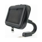 Profisher Motosiklet Aynasına Monte Telefonu Tutucu Su Geçirmez Kılıf 150*85MM - Siyah