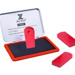 Profisher Mühür Kauçuk Alaşım Kırmızı Jiklet Kaşe 6MMX15MMX40MM